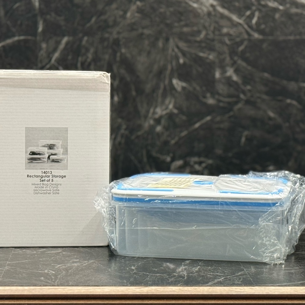 MIXED BAG DESIGNS Rectangular Storage Containers - Picture 2 of 9